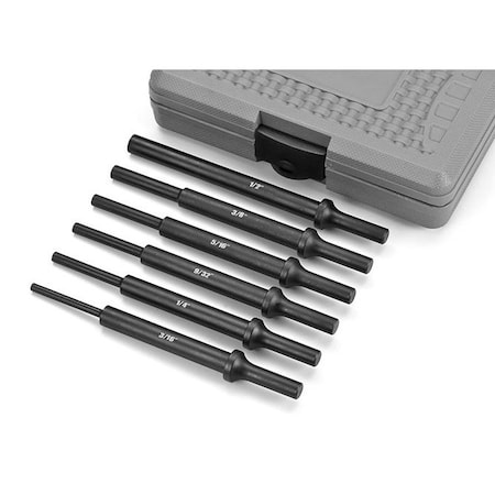 Atd Tools ATD 6-Piece Extra Long Air Hammer Drift Set 5736